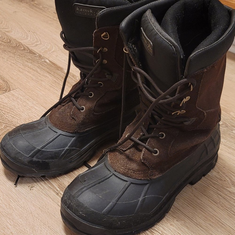 Kamik WK0316 NATION WIDE Men's Winter Boots - size 14